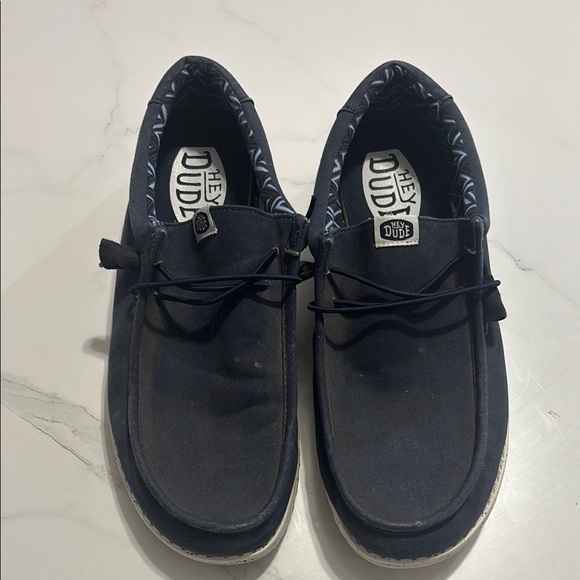 Hey Dude Black Casual Shoes - Picture 1 of 5